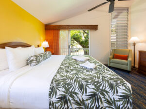 Makai Club Resort two bedroom guest bedroom interior